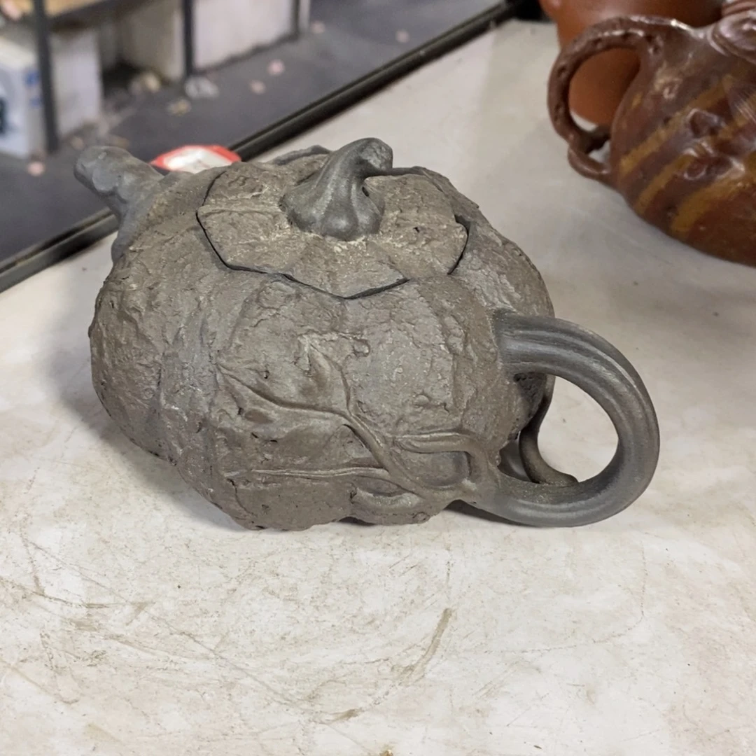 茶壶紫泥原矿手工128