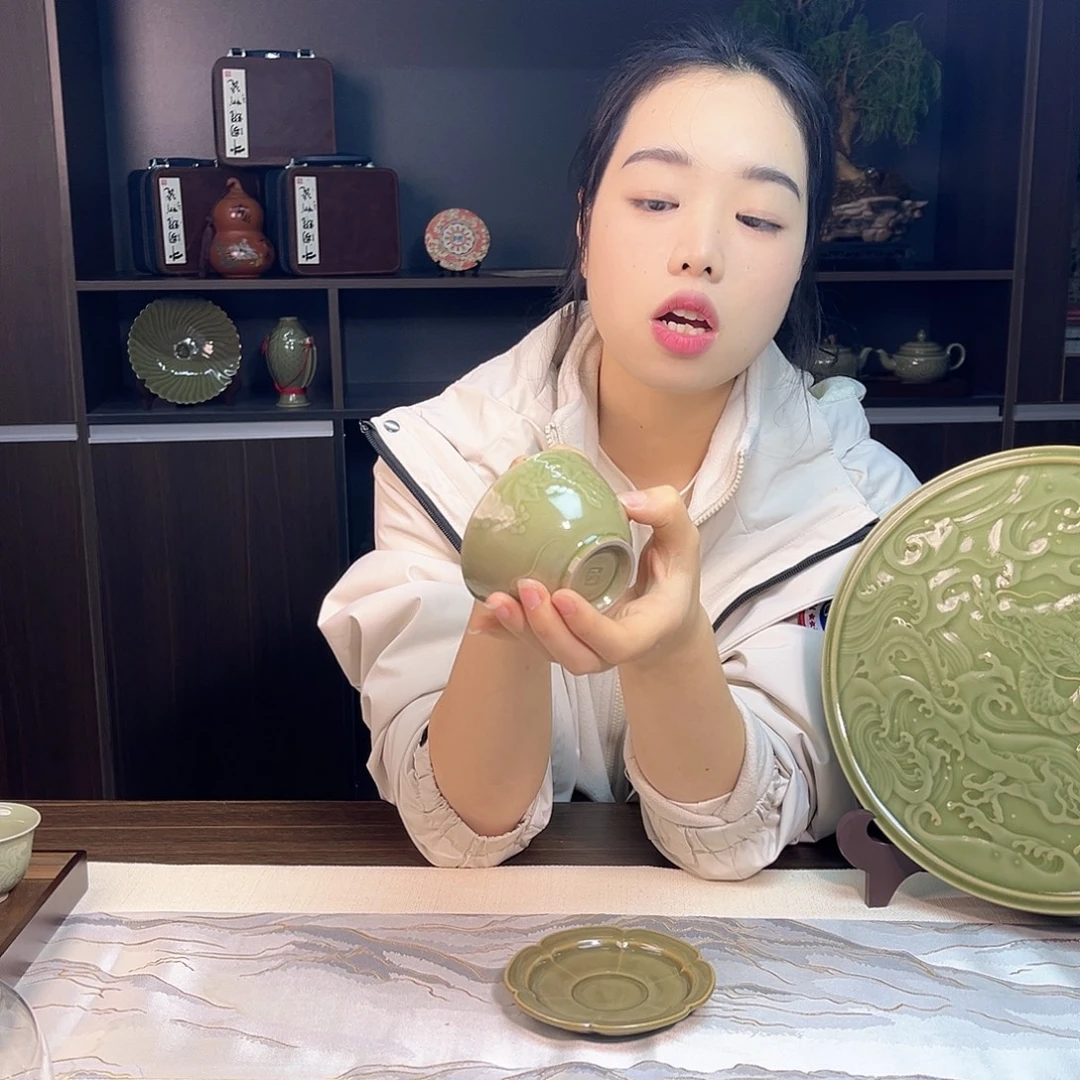 大师联名款开片杯