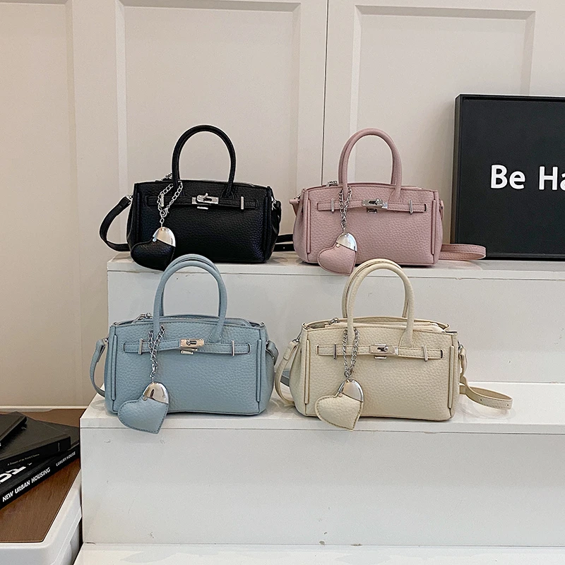 2025年新款高级感气质百搭手提斜挎包时尚大气女包
