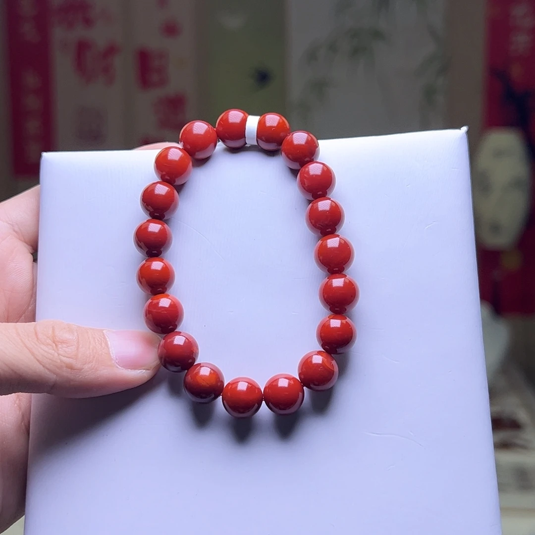 南红玛瑙未镶嵌川料10米牛血红