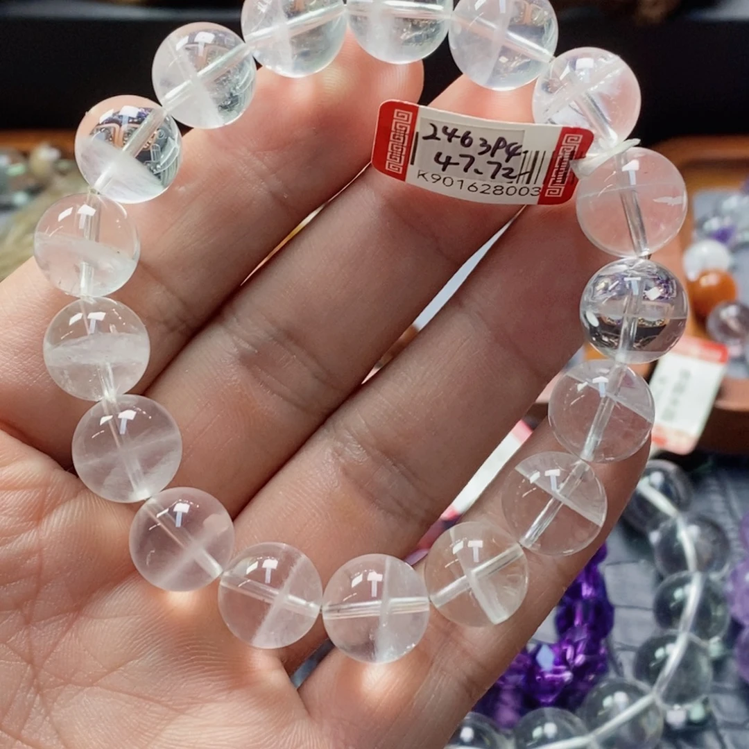 未镶嵌水晶手串天然