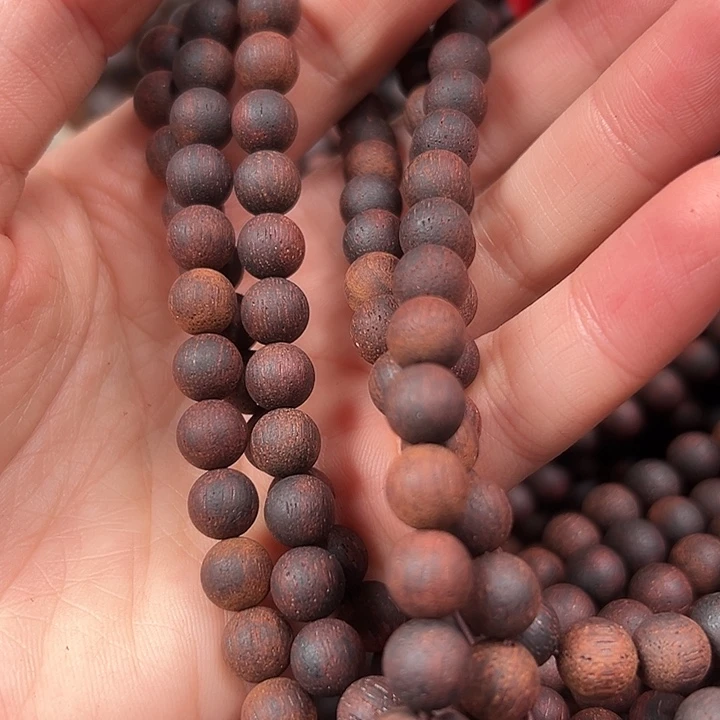 降真香手串/手链0.8×108藤心黄油