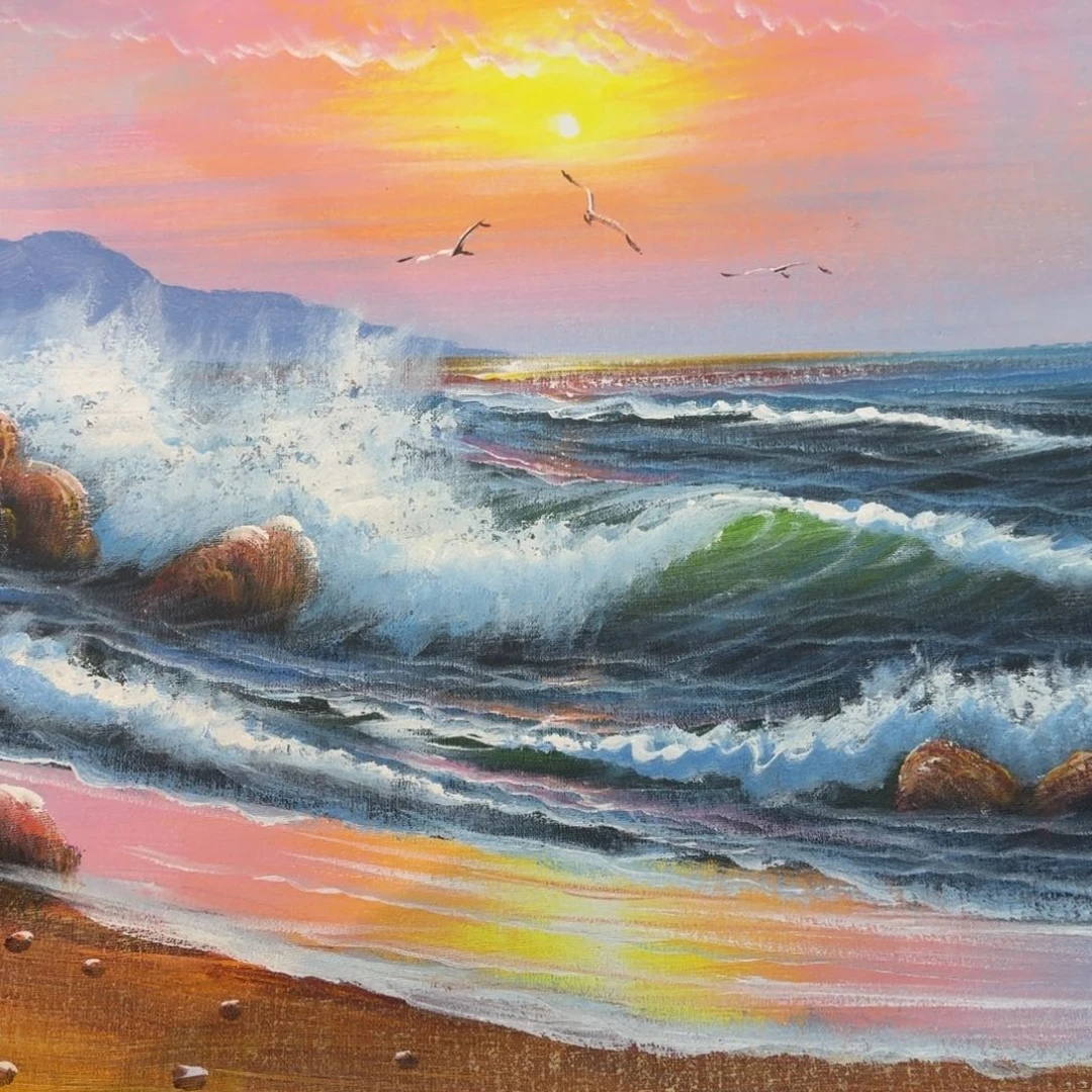 油画在我心里是个好