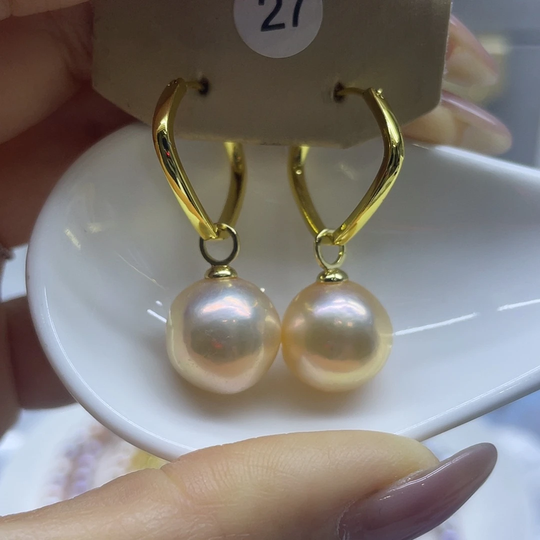 未镶嵌淡水珍珠耳饰