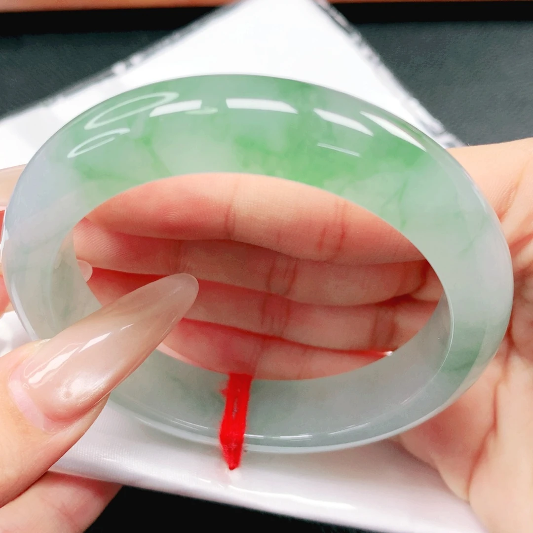 翡翠未镶嵌手镯57