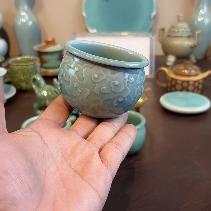 瓷片龙泉青瓷龙泉青瓷