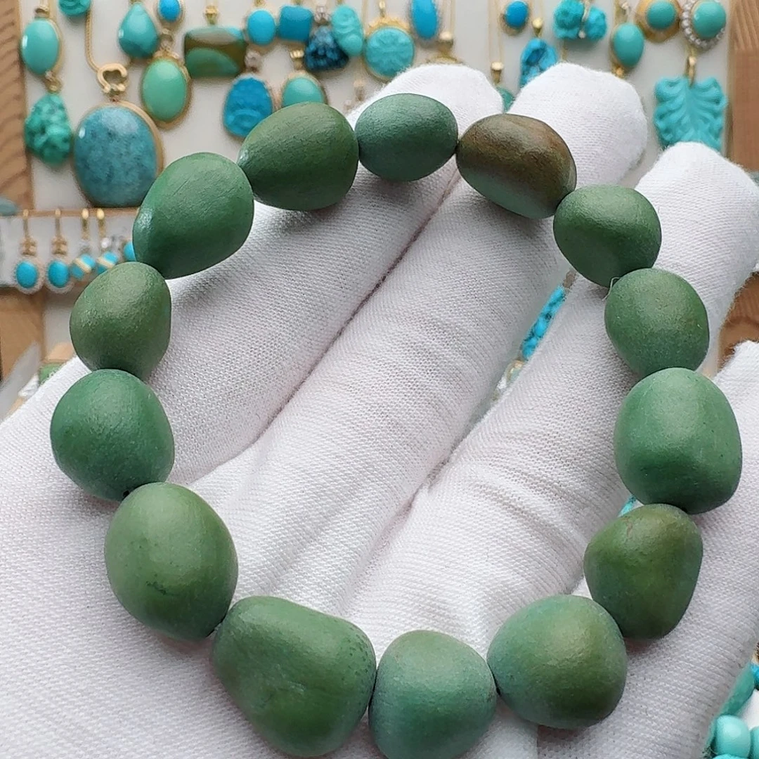 绿松石未镶嵌手串