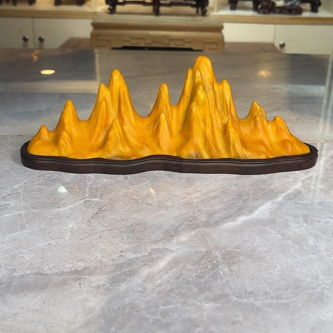 随***9灵璧石手工雕刻奇石摆件