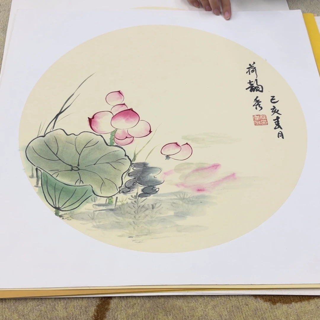 国画50-50卡纸作品艺