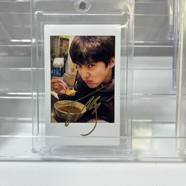 P2112【王安宇】正品拍立得照片 白边