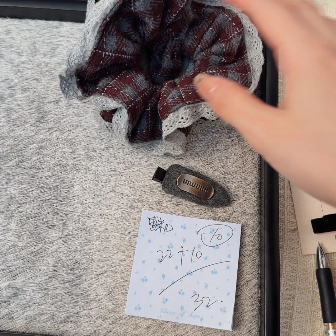 惠***儿布艺铁合金发圈发夹