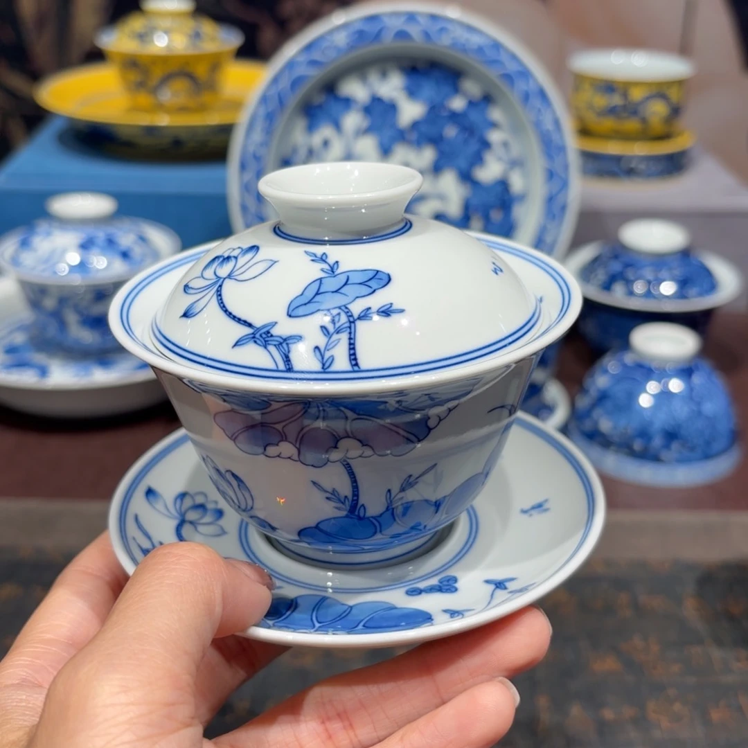 瓷片景德镇纯手工手绘