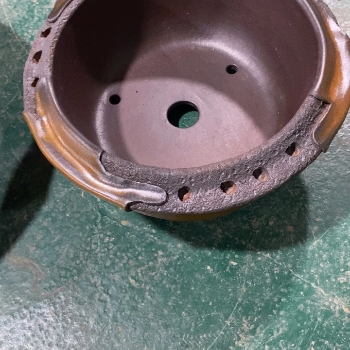 麻*鱼大何紫砂花盆