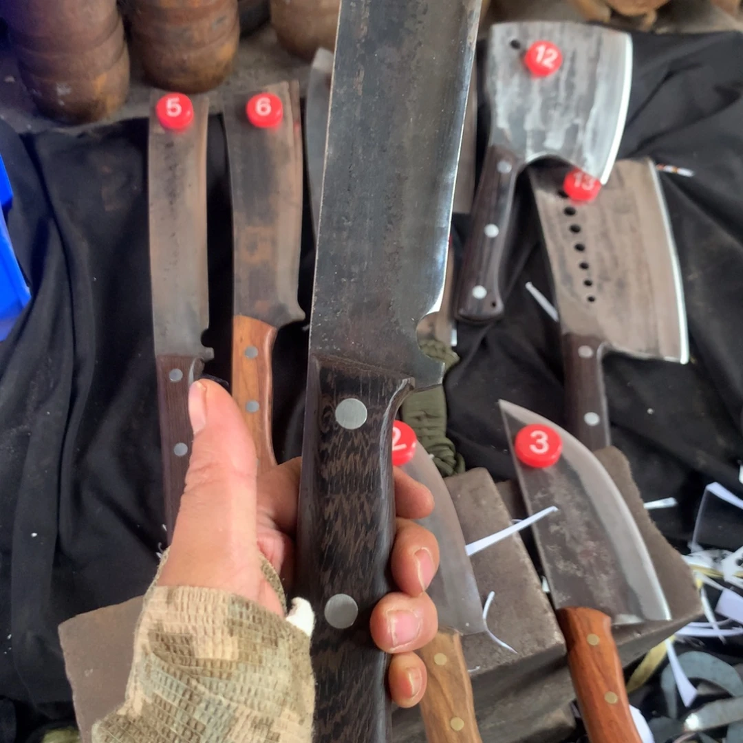 弹簧钢锻打户外破障刀