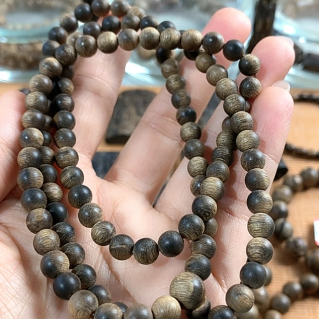 【闪购商品】沉香手串柬埔寨菩萨棋0.66，19克沉水