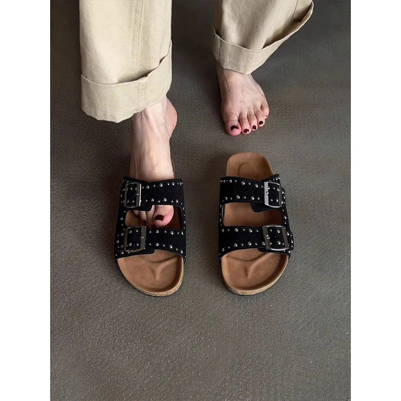 【韩国JTG&Shoes官方正品】厚底拖鞋女夏季外穿新款拖鞋女鞋外穿