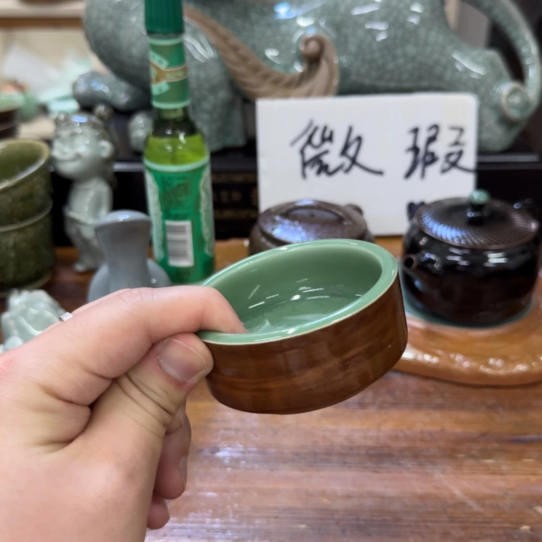 龙泉青瓷小仲茶具3857