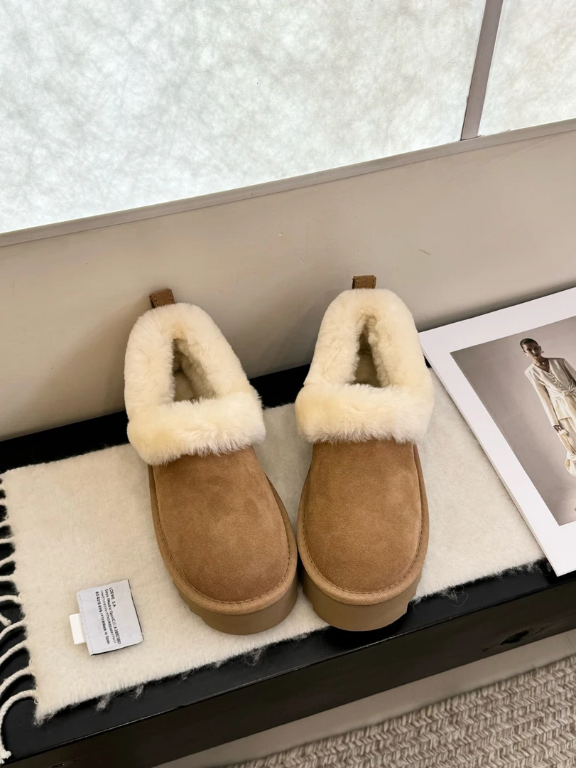 （大喜庆厚底）时尚雪地靴
