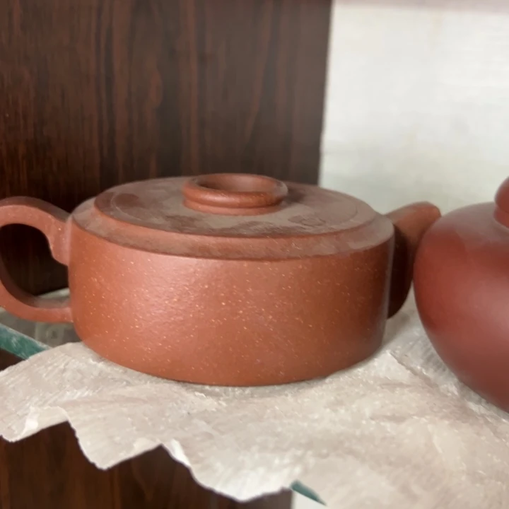 紫砂茶壶红降坡泥巨轮180c c