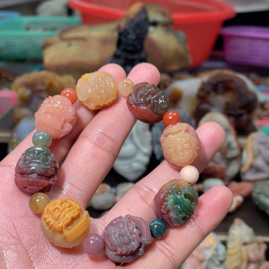 石英质玉未镶嵌手链