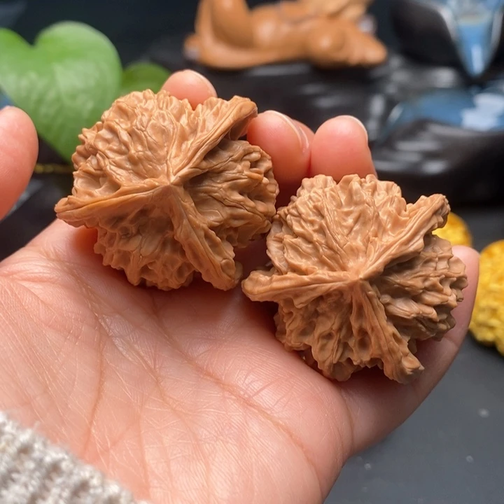 文玩核桃把件龙爪41尺