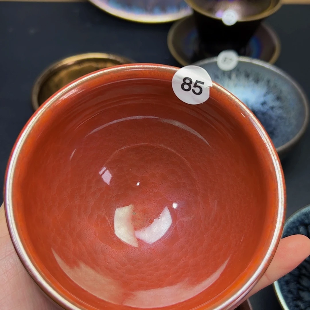 【闪购商品】茶盏流**腐建窑建盏主人杯