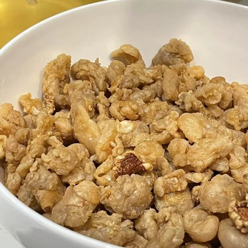 猪油渣炒菜用香酥肥肉油渣包子饺子馅全肥猪油渣无添加肥油渣