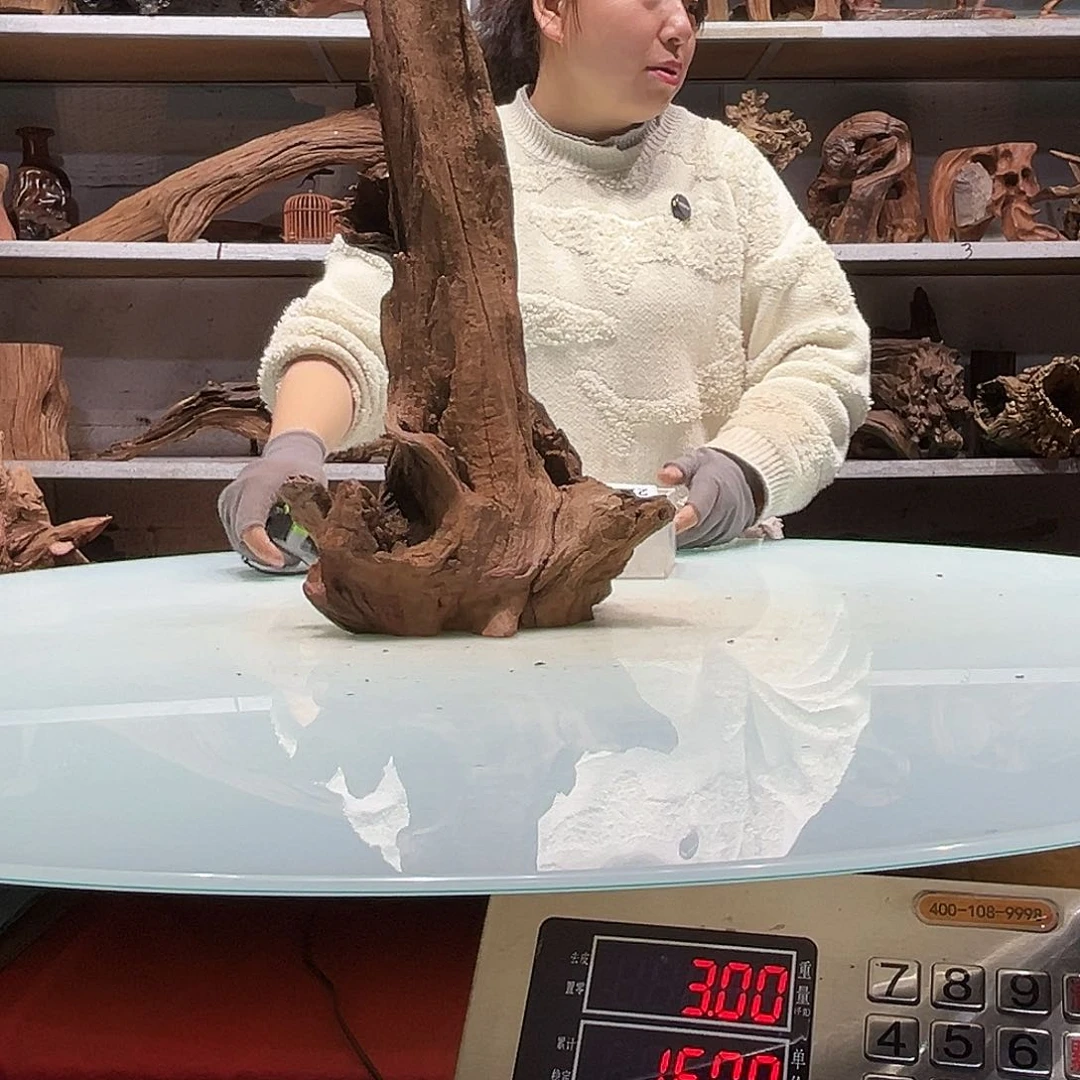 紫砂镂空小**。紫柚沉木2257