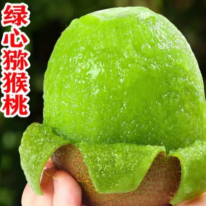 正宗绿心猕猴桃新鲜现摘香甜应季水果香甜多汁老少皆宜现甜爽口