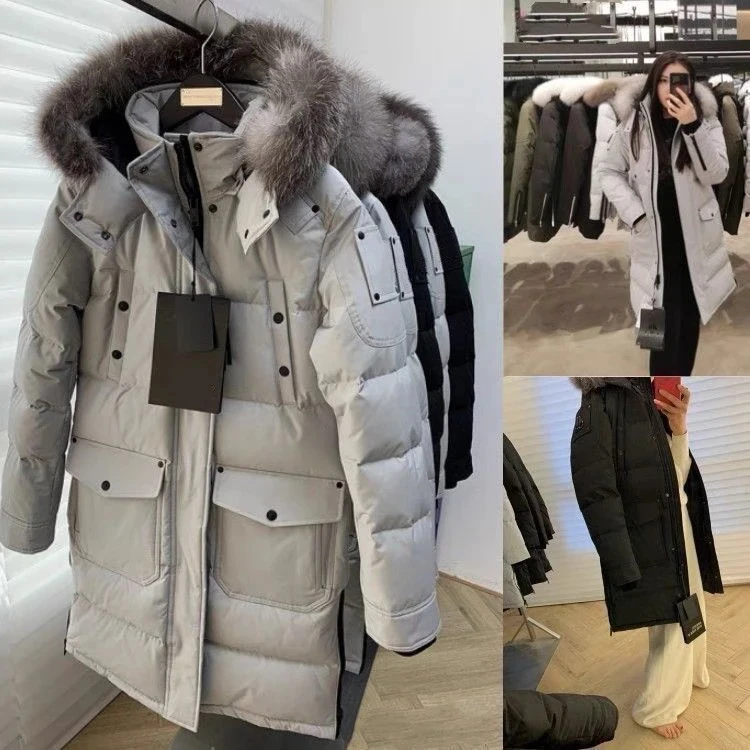 冬季户外003剪刀滑雪服系列极寒保暖加厚羽绒服中长款男女同款