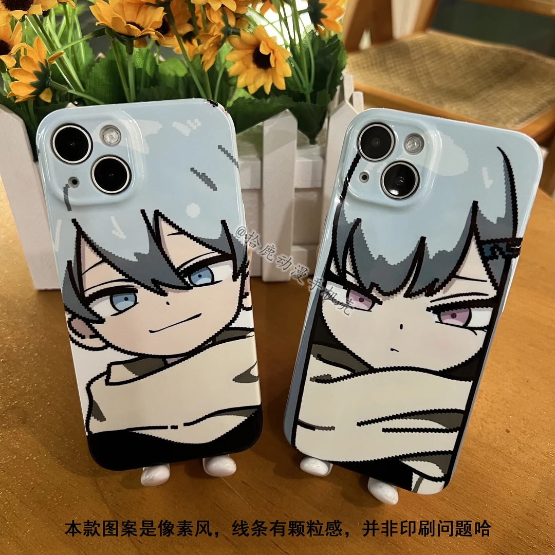 拾鹿适用苹果16promax华为oppo小米vivo一加安卓动漫情侣硬手机壳