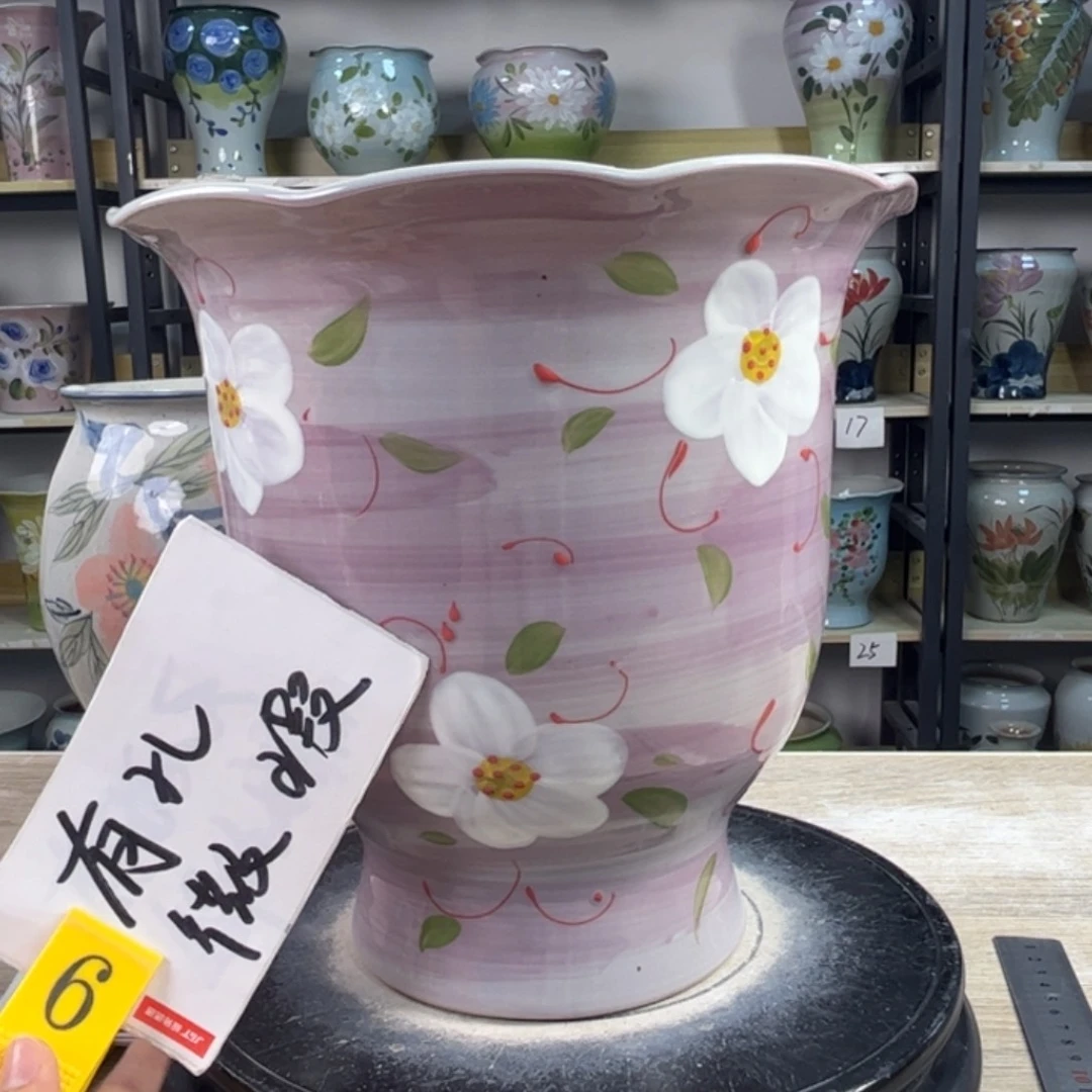 罐1tc景德镇陶瓷花盆