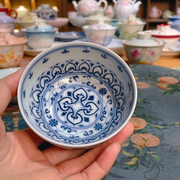 【闪购商品】超****水宝相纹普洱杯