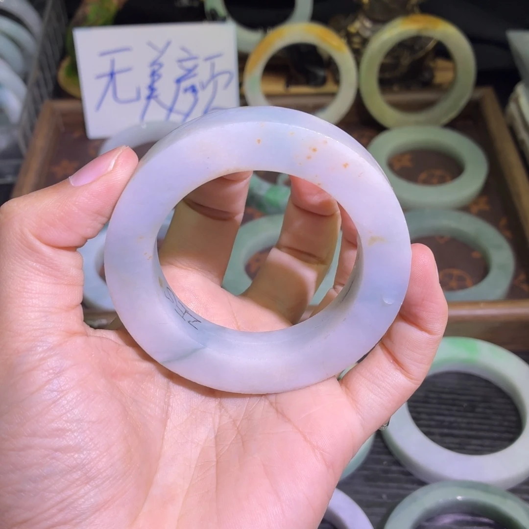定制翡翠未镶嵌缅甸翡翠A货手镯毛胚定制