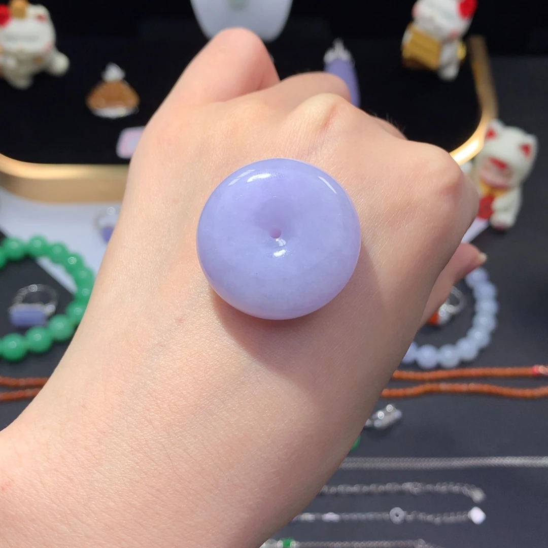 翡翠未镶嵌挂件48小时鉴赏期 退货不扣服务费