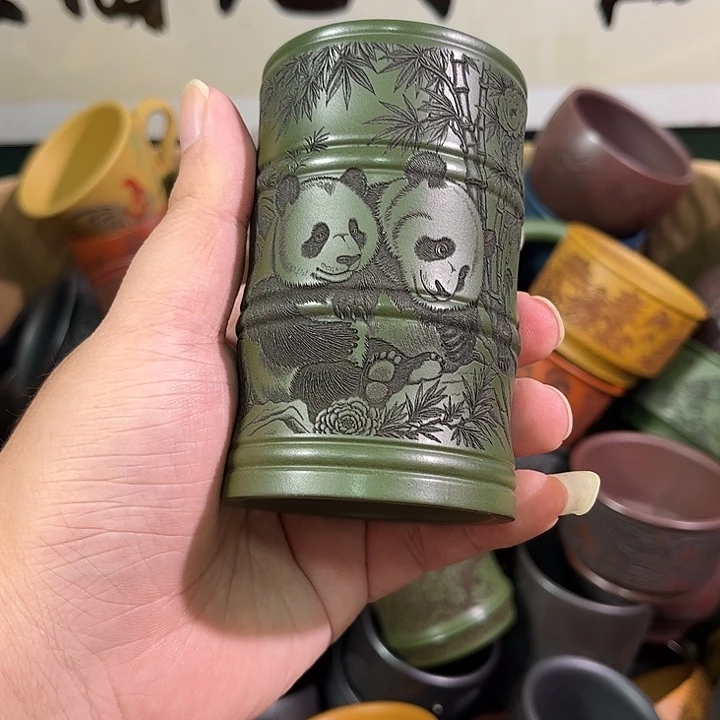 茶杯紫砂全手工紫砂主人杯