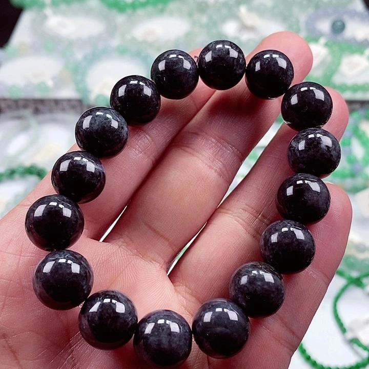 翡翠手链未镶嵌卡13