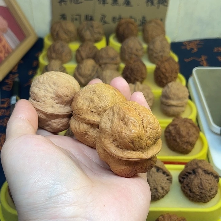 白***喵把件文玩核桃糖葫芦串44