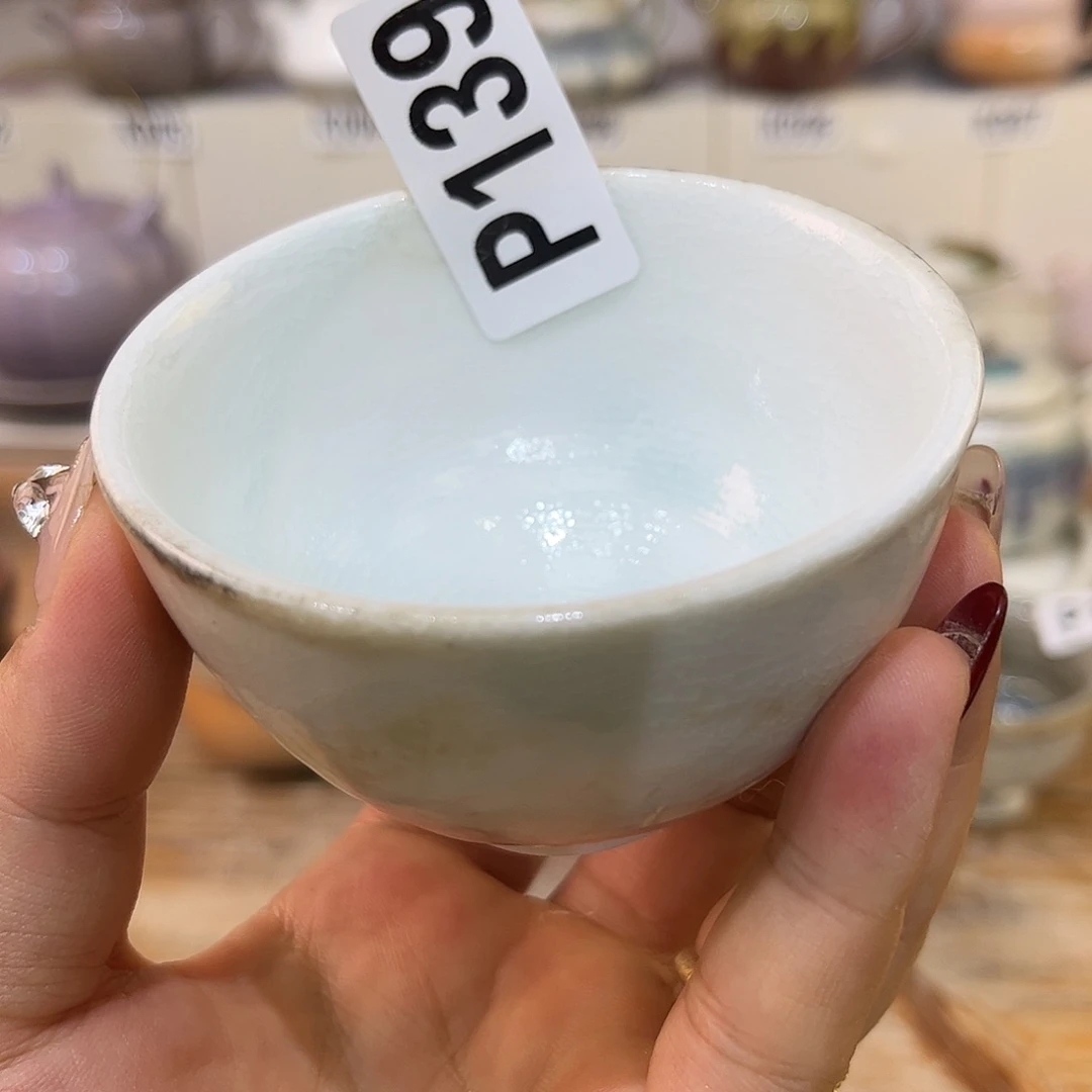 白泥茶杯陶瓷艺术