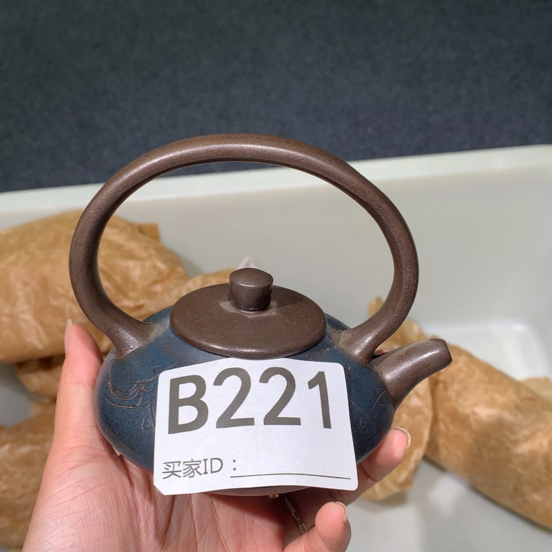 茶壶粗砂紫砂茶壶221