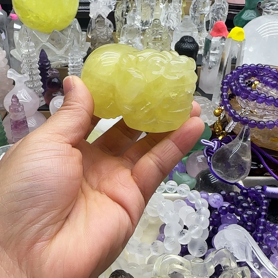 车挂未镶嵌水晶摆件