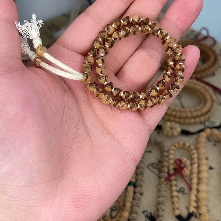 吊坠柏香籽/百香籽5加小红豆 奔驰芽口