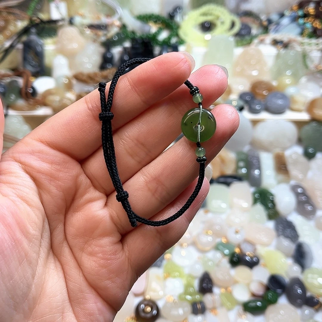 未镶嵌手绳和田玉