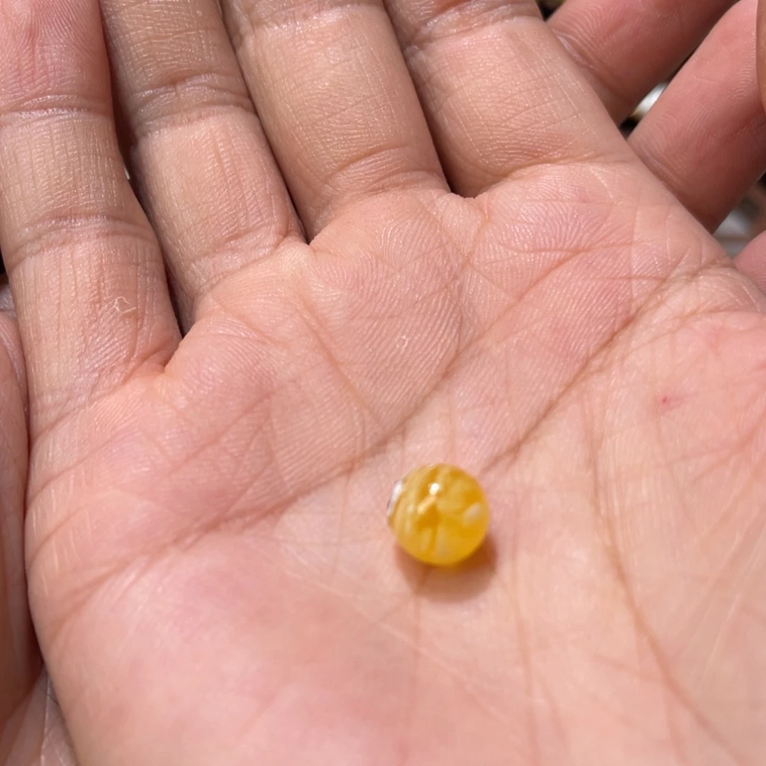 未镶嵌琥珀手串女***AF015虎皮纹圆珠