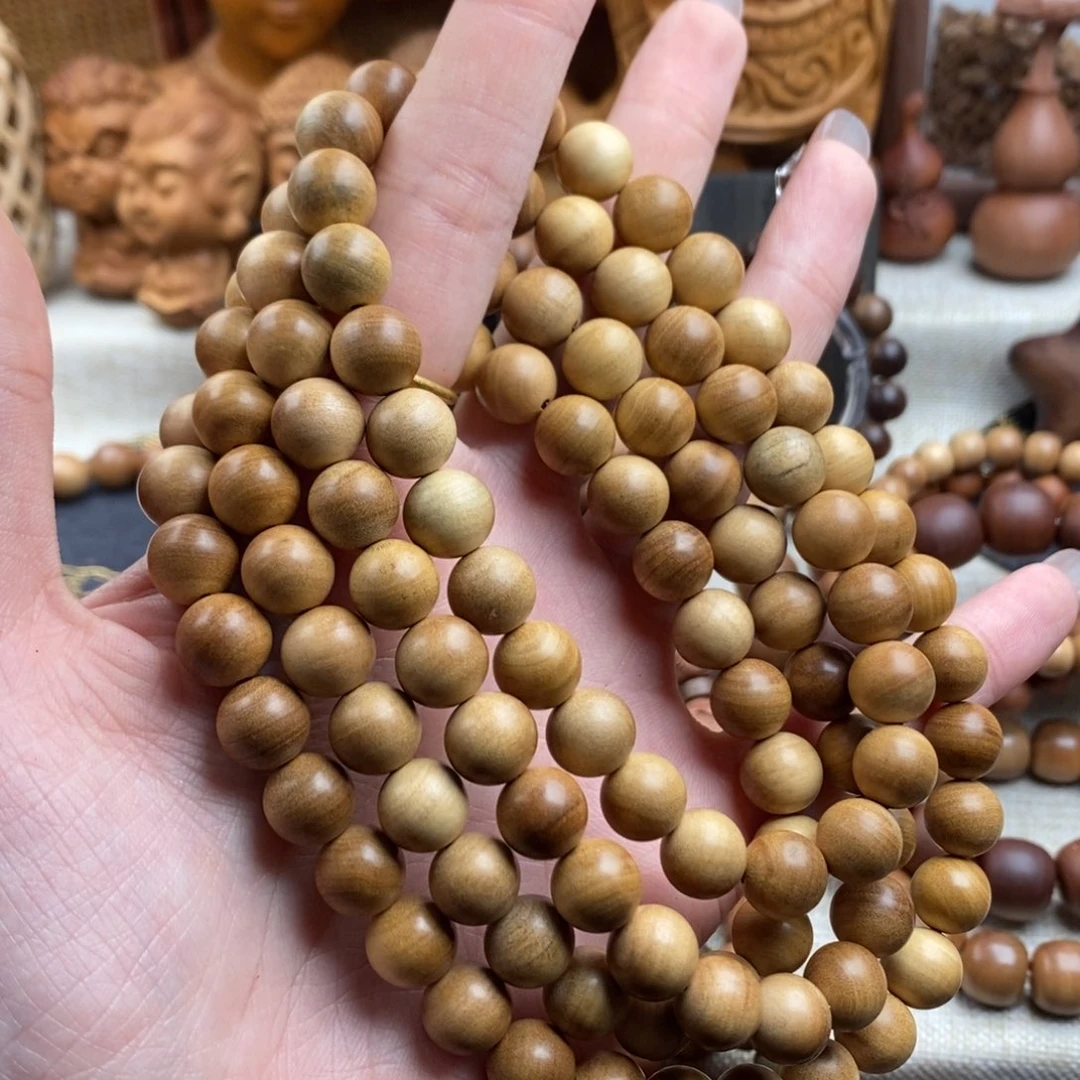檀香木手串/手链老山檀香，奶香1.0