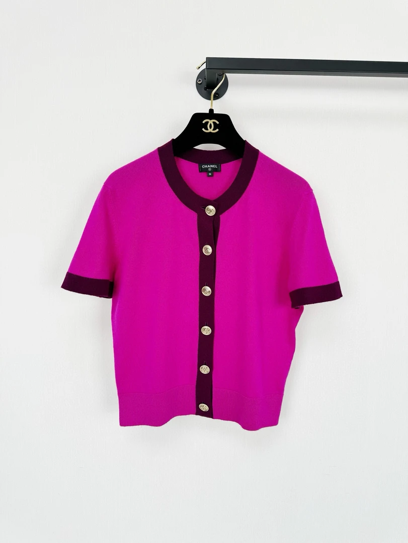 99新 Chanel/香奈儿 Chanel羊绒短袖/36码/99新