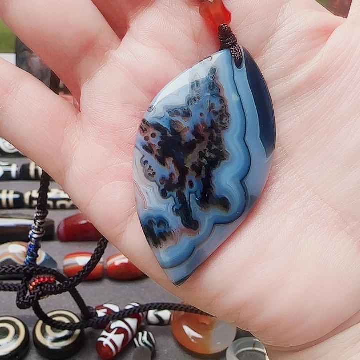 玛瑙/玉髓合金珠宝半成品