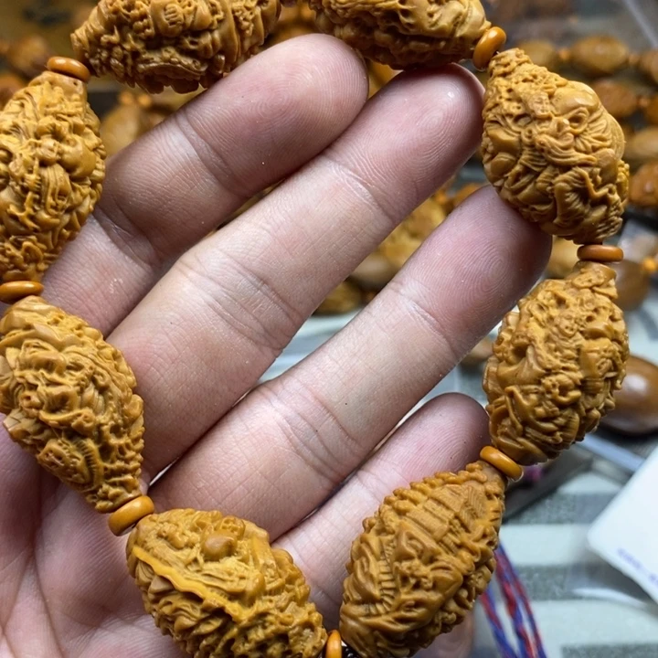 手串/手链橄榄核橄榄核雕工艺手串