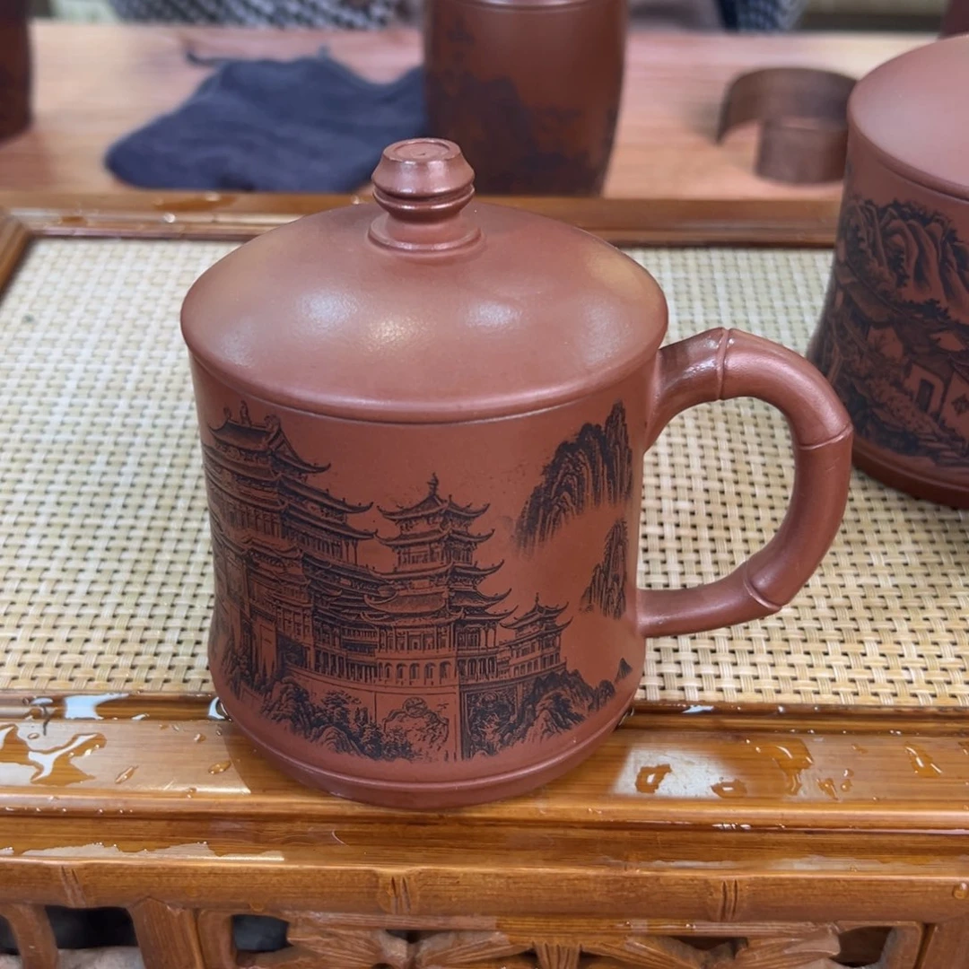 紫砂茶叶罐精品紫砂杯