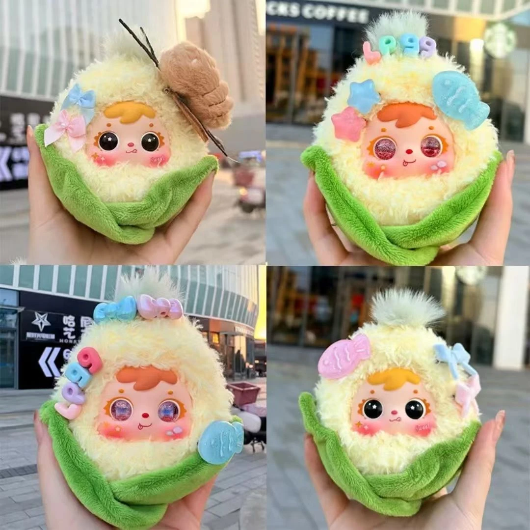 【悦悦拆盒】三小毛小玉米挂件盲盒